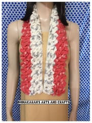 Peachy Crochet Scarf