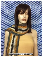 Dusky Crochet Scarf
