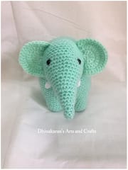 Jumbo Elephant Crochet Doll