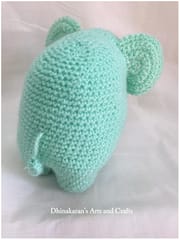 Jumbo Elephant Crochet Doll