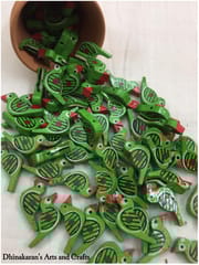 Green Chidiyaa Buttons