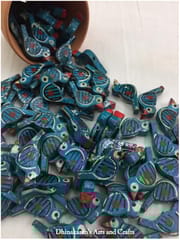 Blue Chidiyaa Buttons