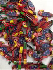 Red Parrot Buttons