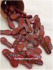 Red Slipper Buttons