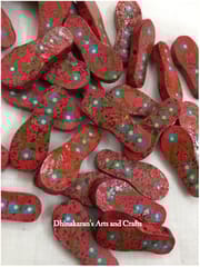 Red Slipper Buttons
