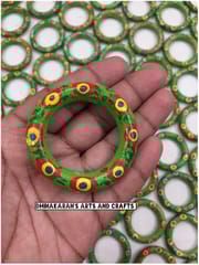 Handpainted Wooden Ring for Craft