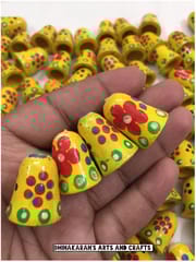 Handpainted Bell Buttons