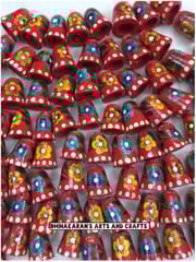 Handpainted Bell Buttons