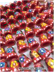 Handpainted Bell Buttons