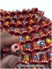 Handpainted Bell Buttons