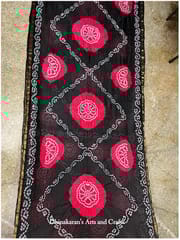 Moha Art Silk Bandhani Saree