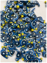 Blue Chidiyaa Buttons