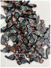 Black Chidiyaa Buttons