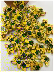 Yellow Elephant Buttons