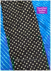 NAKSHATRA BLACK Bandhani Fabric
