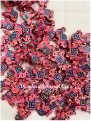 Pink Elephant Buttons
