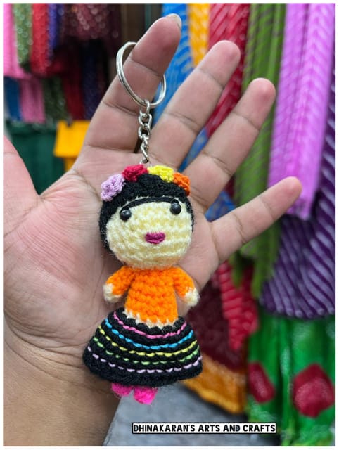 Freida Crochet Keychain