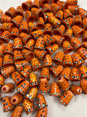 Handpainted Bell Buttons