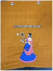 Karva Chauth Kanthawork Blouse Piece