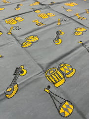 Musical Full Kanthawork Blouse Piece