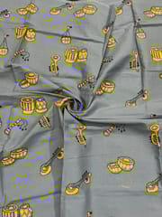 Musical Full Kanthawork Blouse Piece