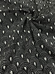 Waves Full Kanthawork Blouse Piece
