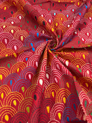 Waves Full Kanthawork Blouse Piece