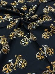 Cycle Full Kanthawork Blouse Piece