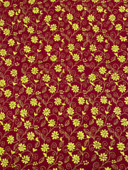 Floral Full Kanthawork Blouse Piece