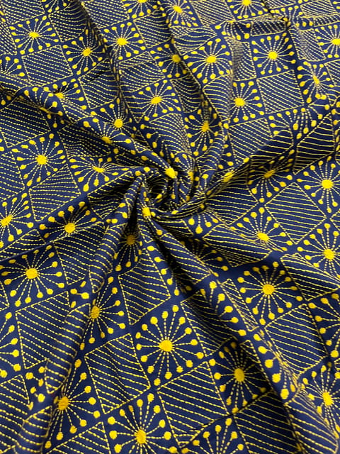 Magical Full Kanthawork Blouse Piece