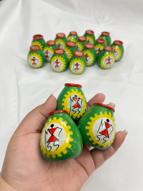 Miniature Wooden Pot