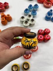Miniature Wooden Pot