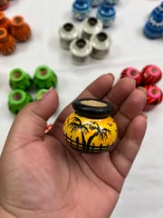 Miniature Wooden Pot