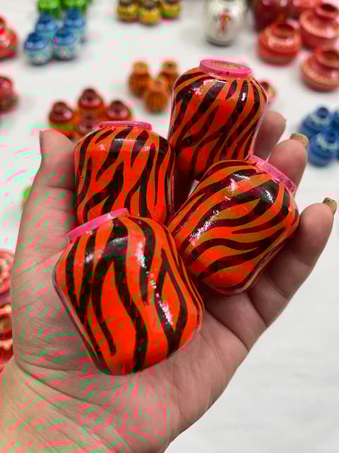 Miniature Wooden Pot