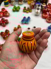 Miniature Wooden Pot