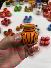 Miniature Wooden Pot