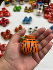 Miniature Wooden Pot
