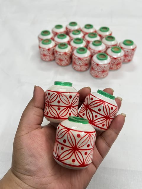 Miniature Wooden Pot