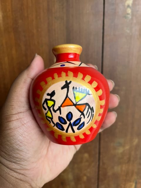Handpainted Pot