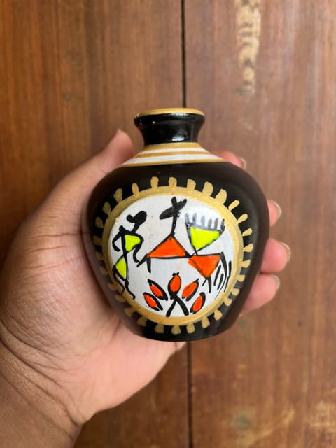 Handpainted Pot
