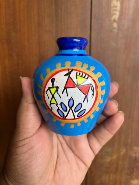Handpainted Pot