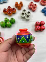 Premium Miniature Wooden Pot