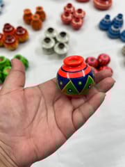 Premium Miniature Wooden Pot
