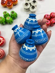 Premium Miniature Wooden Pot