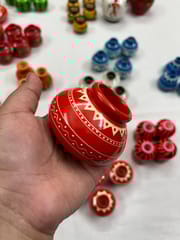 Premium Miniature Wooden Pot