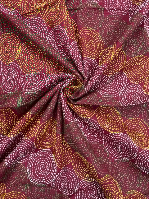 Encircle Full Kanthawork Blouse Piece