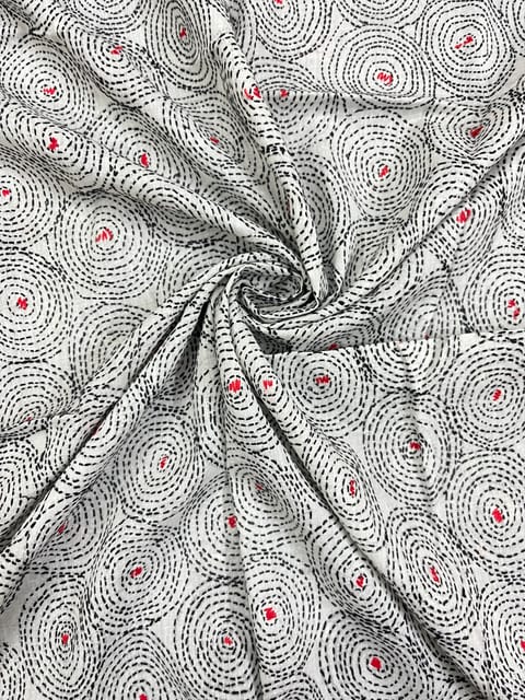 Encircle Full Kanthawork Blouse Piece