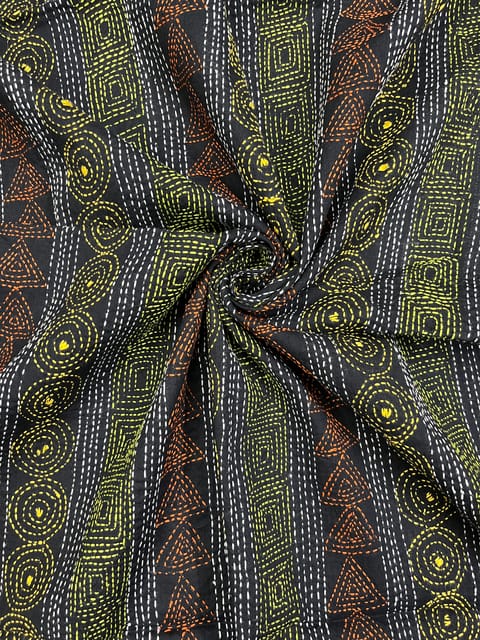 Geonetric Full Kanthawork Blouse Piece