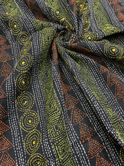 Geonetric Full Kanthawork Blouse Piece