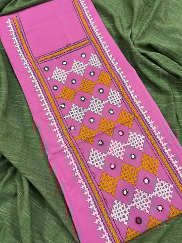 Kutchwork Kurti Material